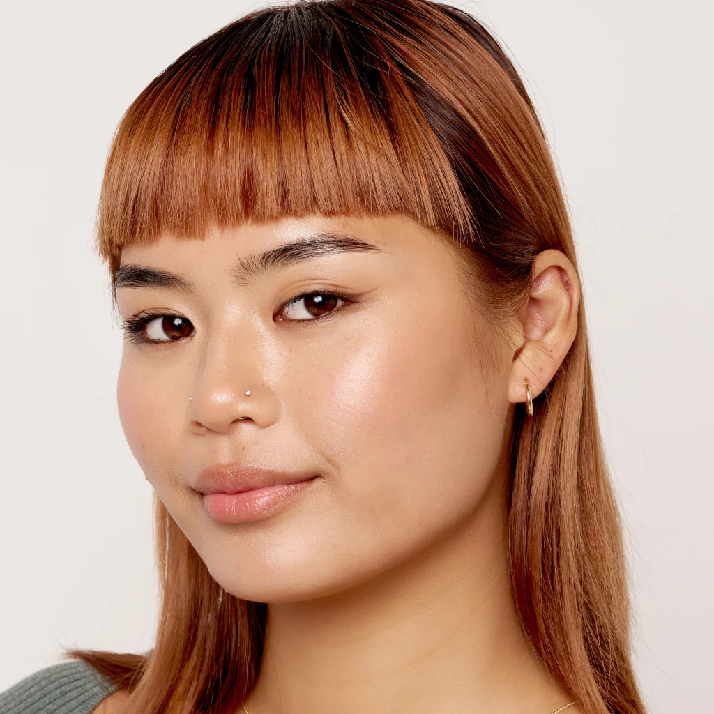 9ct Gold Hoop Earrings | Auve - Image 7