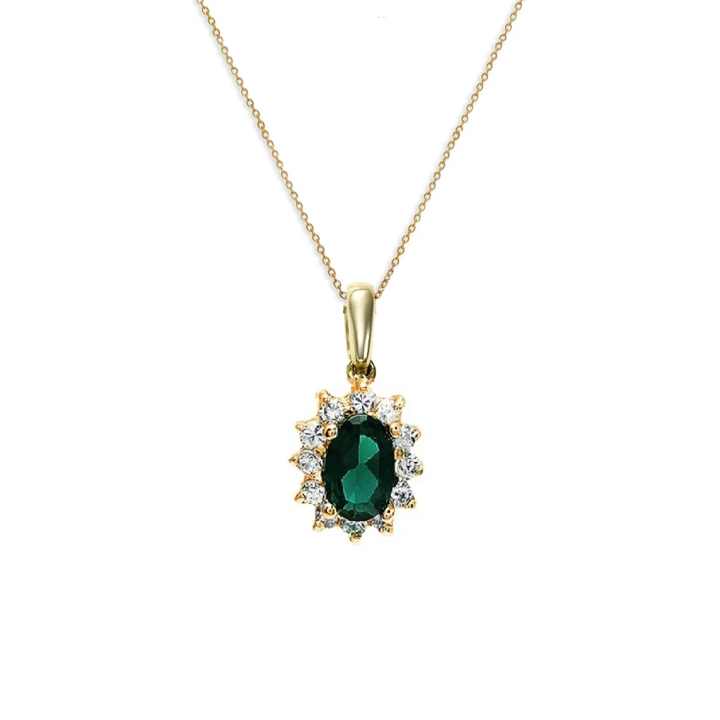 18ct Gold Plated Cluster Necklace | Adina - Image 10