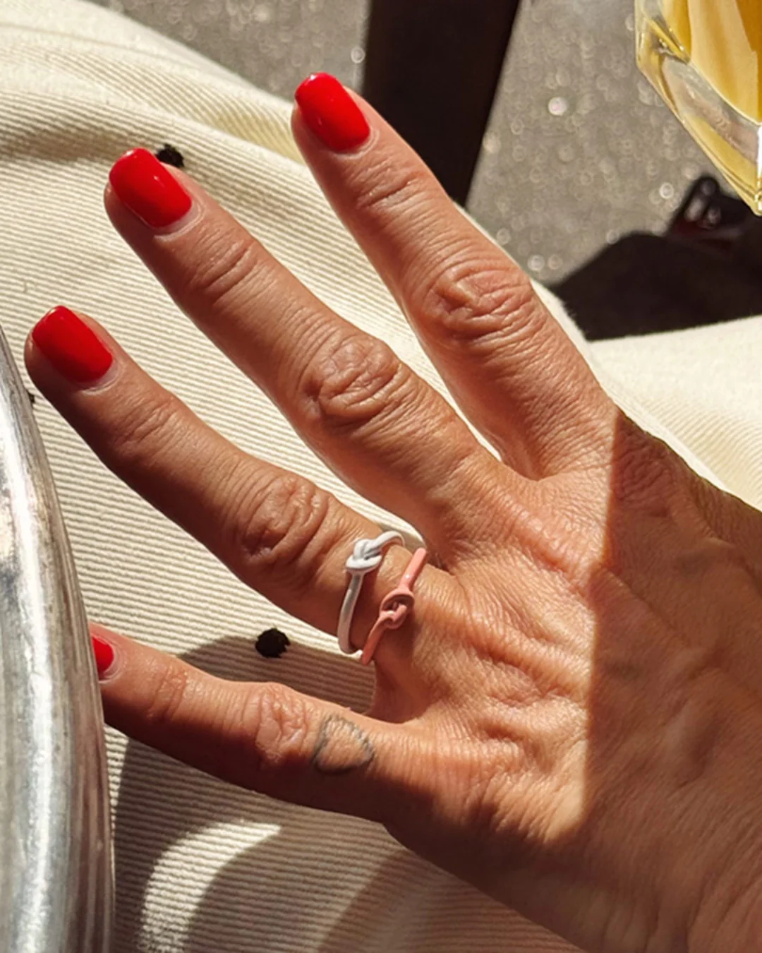Colour Love Knot Ring | Lulu Copenhagen - Image 10