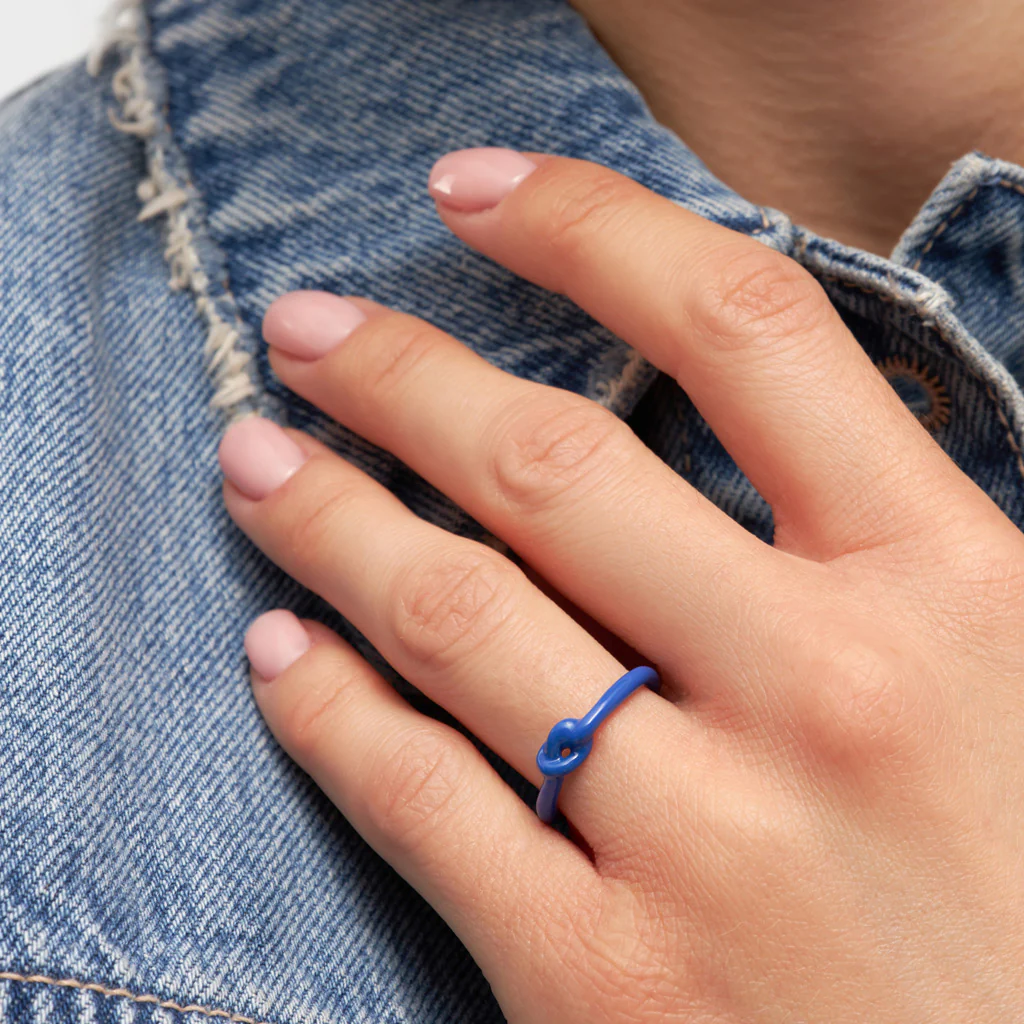 Colour Love Knot Ring | Lulu Copenhagen - Image 12