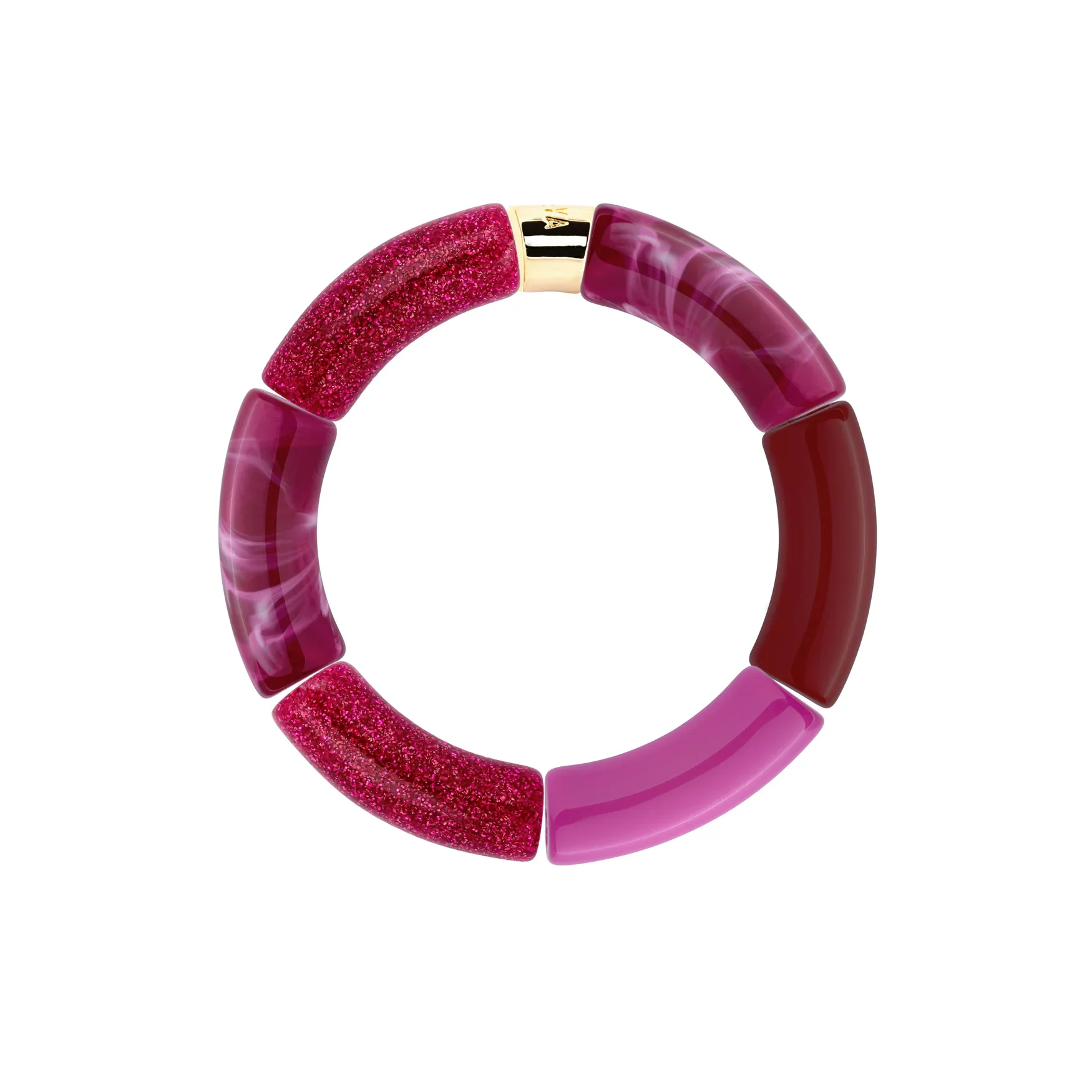 Colourful Resin Bracelet | Ameixa | Parabaya - Image 5