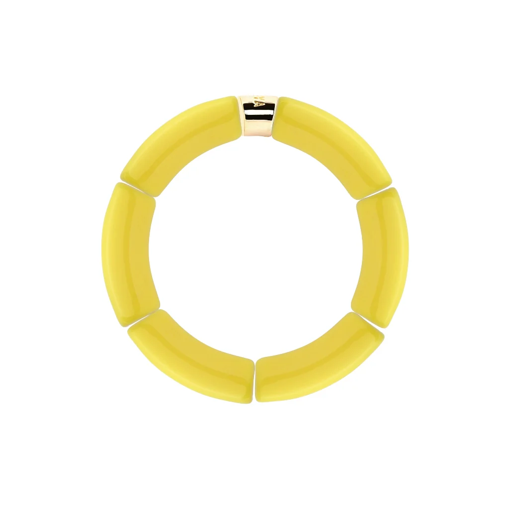 Colourful Resin Bracelet | Carnaval Mono | Parabaya - Image 3