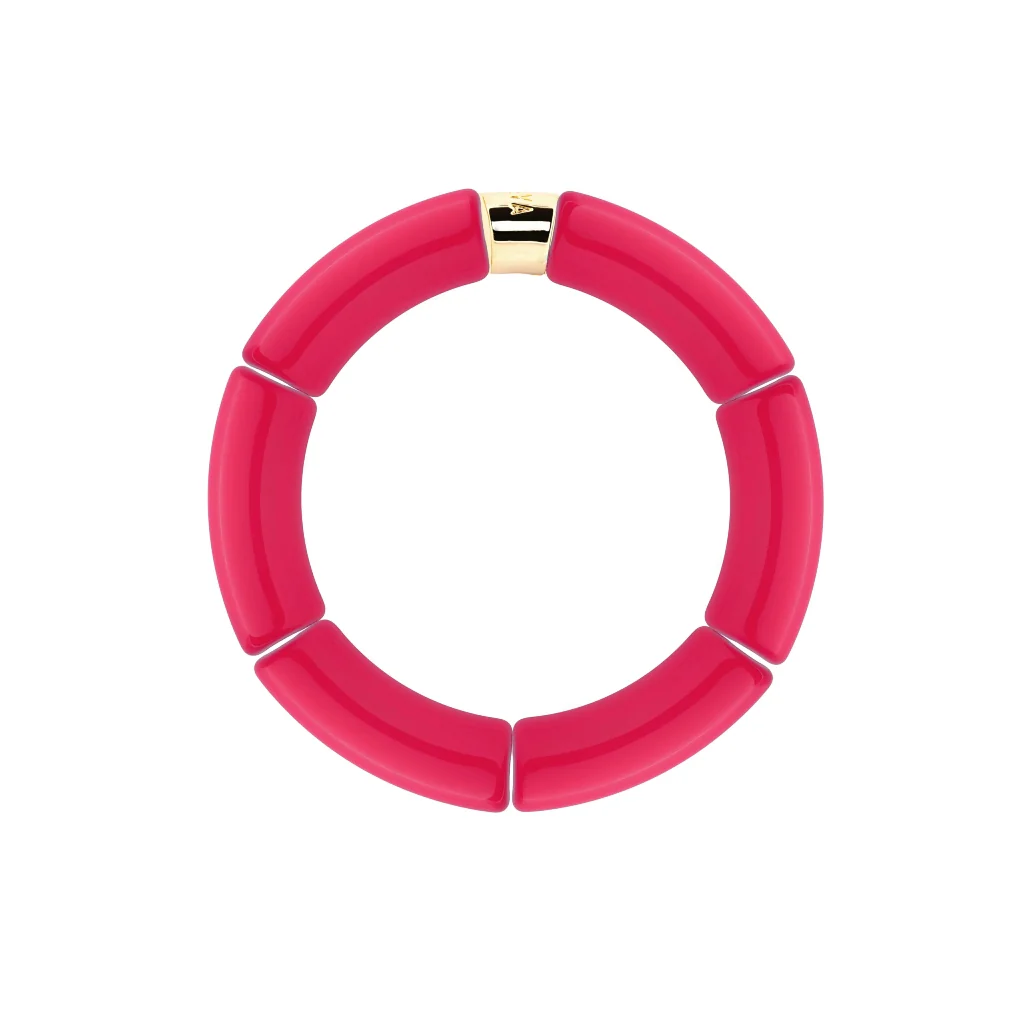 Colourful Resin Bracelet | Carnaval Mono | Parabaya - Image 5