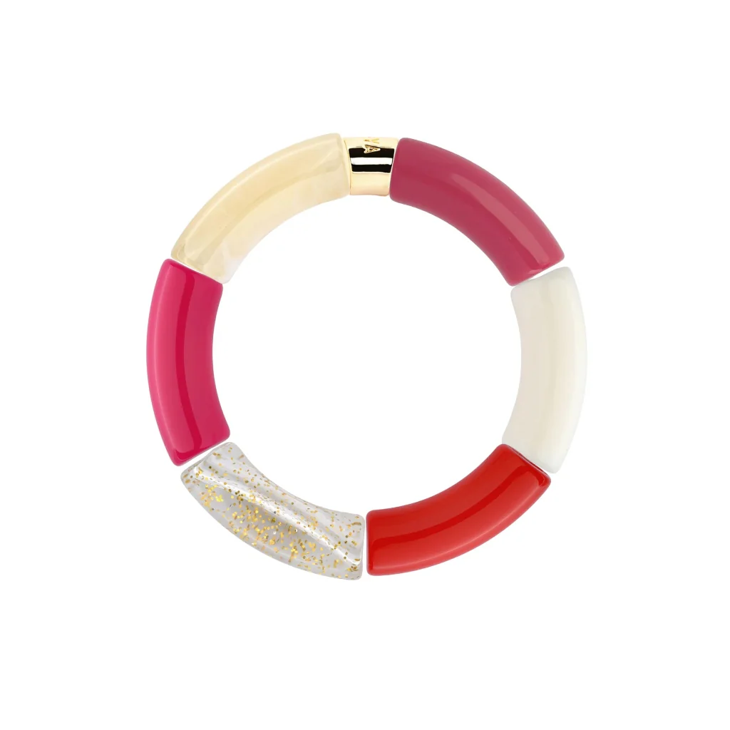 Colourful Resin Bracelet | Guarana | Parabaya - Image 3