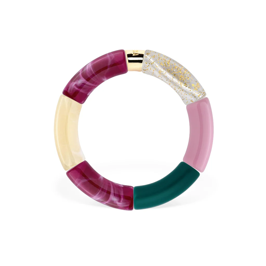 Colourful Resin Bracelet | Jabuticaba | Parabaya - Image 3