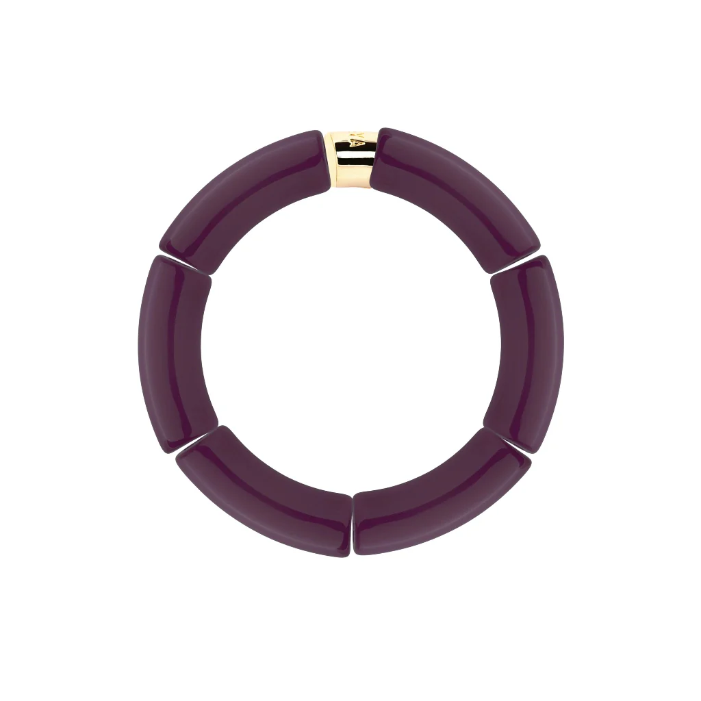 Colourful Resin Bracelet | Jacaranda Mono | Parabaya - Image 6