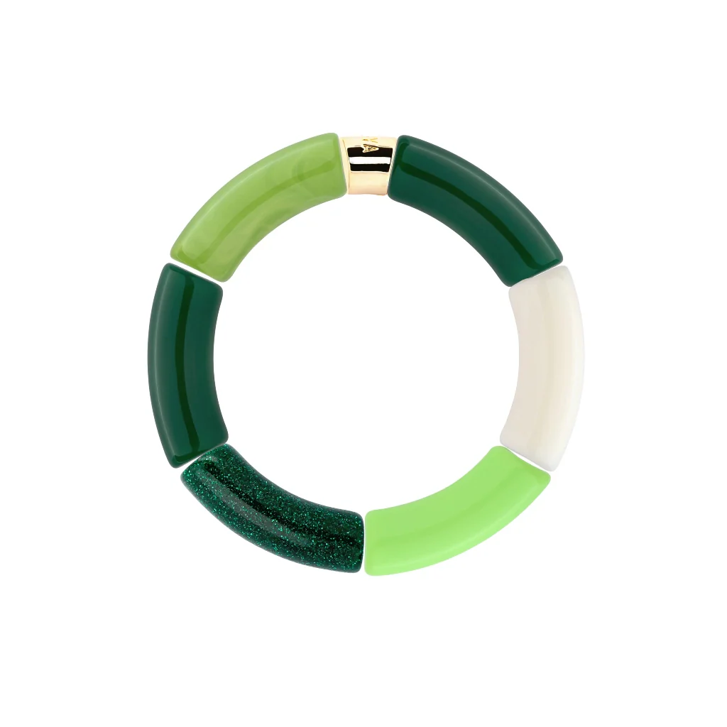 Colourful Resin Bracelet | Palmeira | Parabaya - Image 3