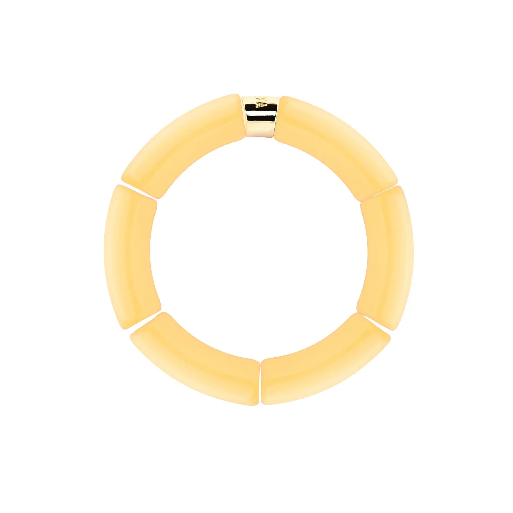 Colourful Resin Bracelet | Riviera Amarelo | Parabaya - Image 5
