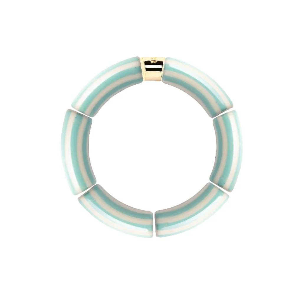 Colourful Resin Bracelet | Riviera Lagon | Parabaya - Image 3