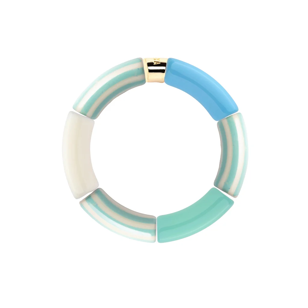 Colourful Resin Bracelet | Riviera Lagon | Parabaya - Image 7