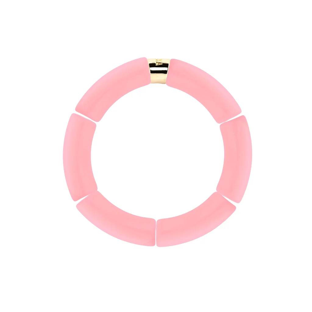 Colourful Resin Bracelet | Riviera Rosado | Parabaya - Image 5