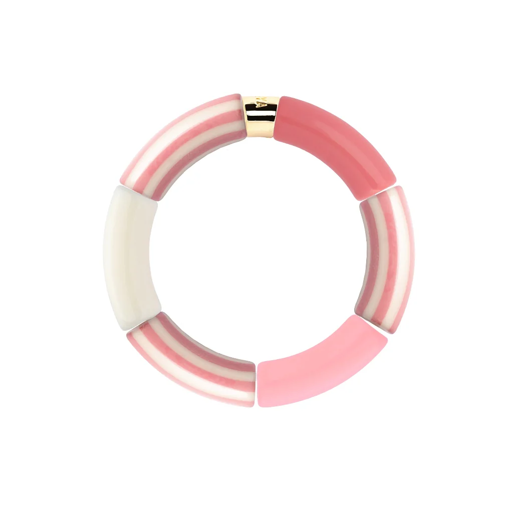 Colourful Resin Bracelet | Riviera Rosado | Parabaya - Image 7