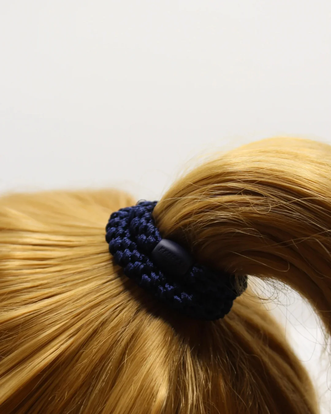 Kknekki Hair Tie | Plain | Navy - Image 2