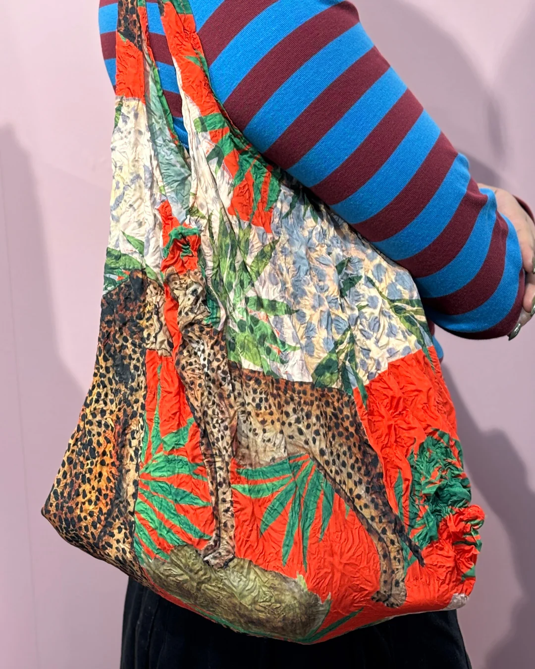 Eco Bag | Leopard & Palm | Be Bougie - Image 2