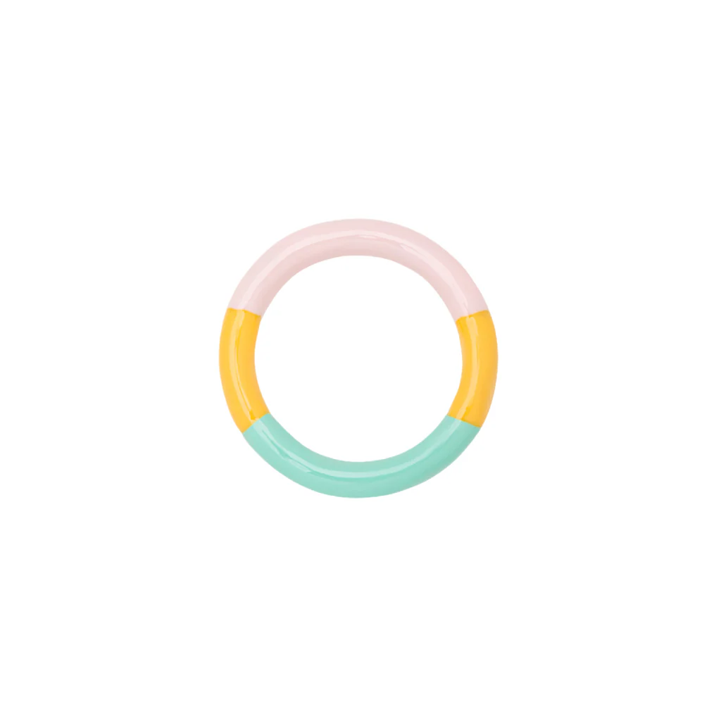 Enamel Triple Colour Ring | Lulu Copenhagen