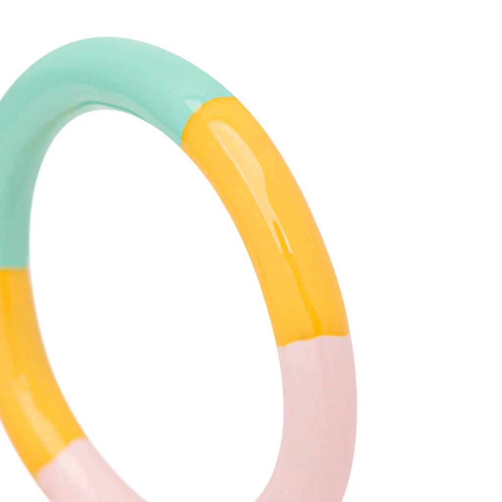 Enamel Triple Colour Ring | Lulu Copenhagen - Image 5