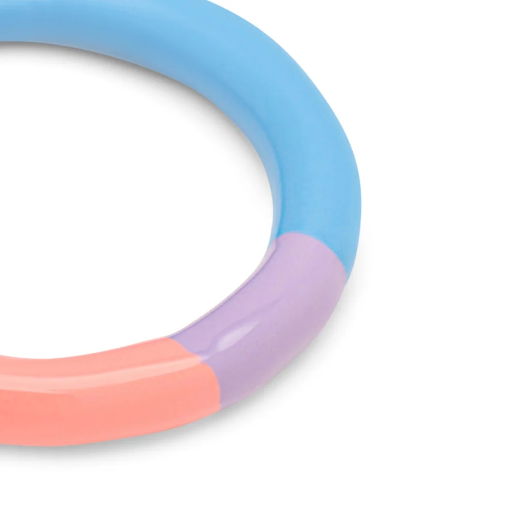 Enamel Triple Colour Ring | Lulu Copenhagen - Image 8