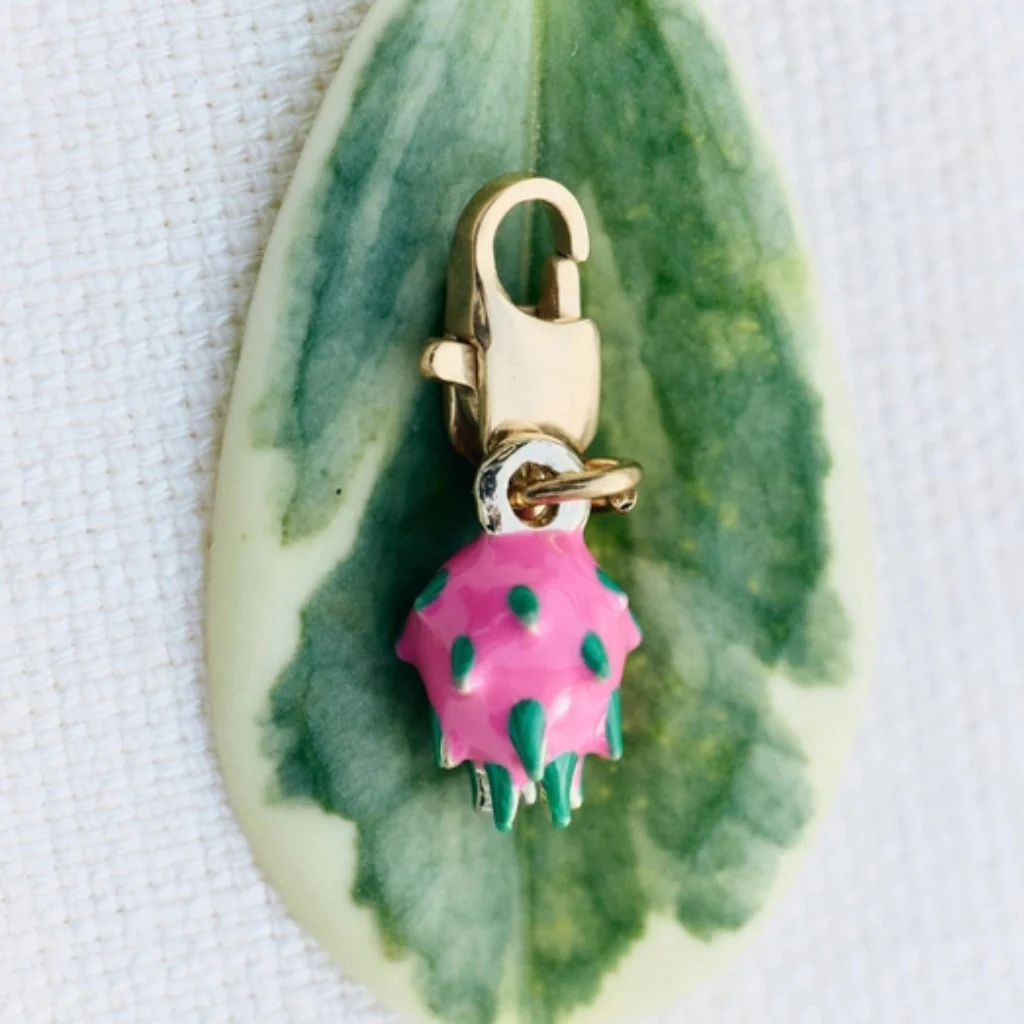 Gold Dragon Fruit Charm | Palas - Image 3