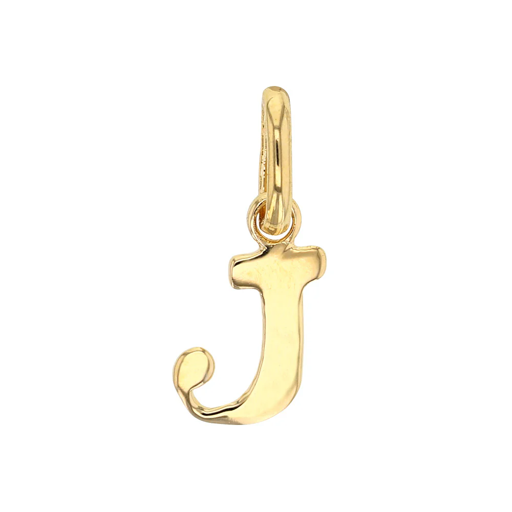18ct Gold Plated Letter Pendant Necklace - Image 13