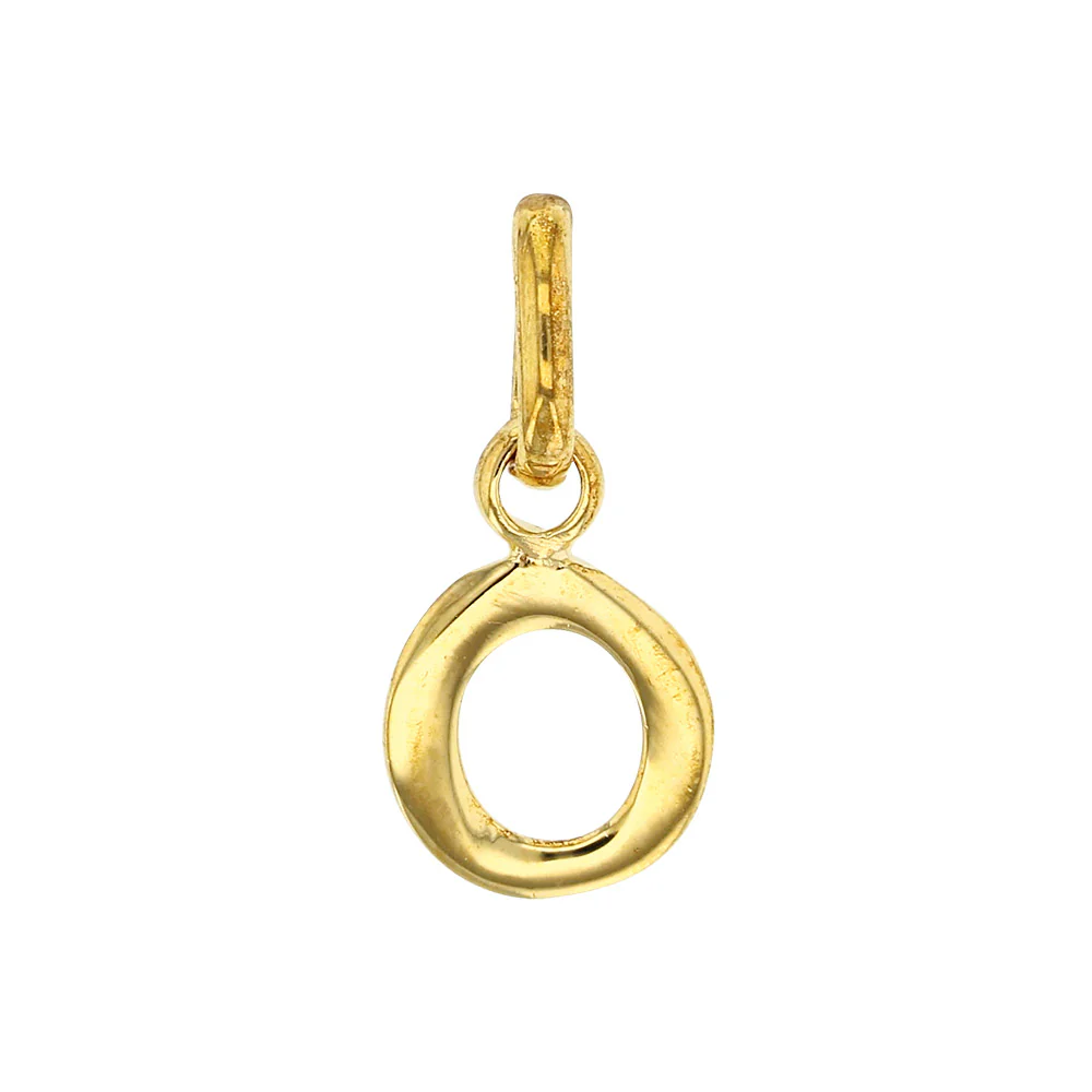18ct Gold Plated Letter Pendant Necklace - Image 18