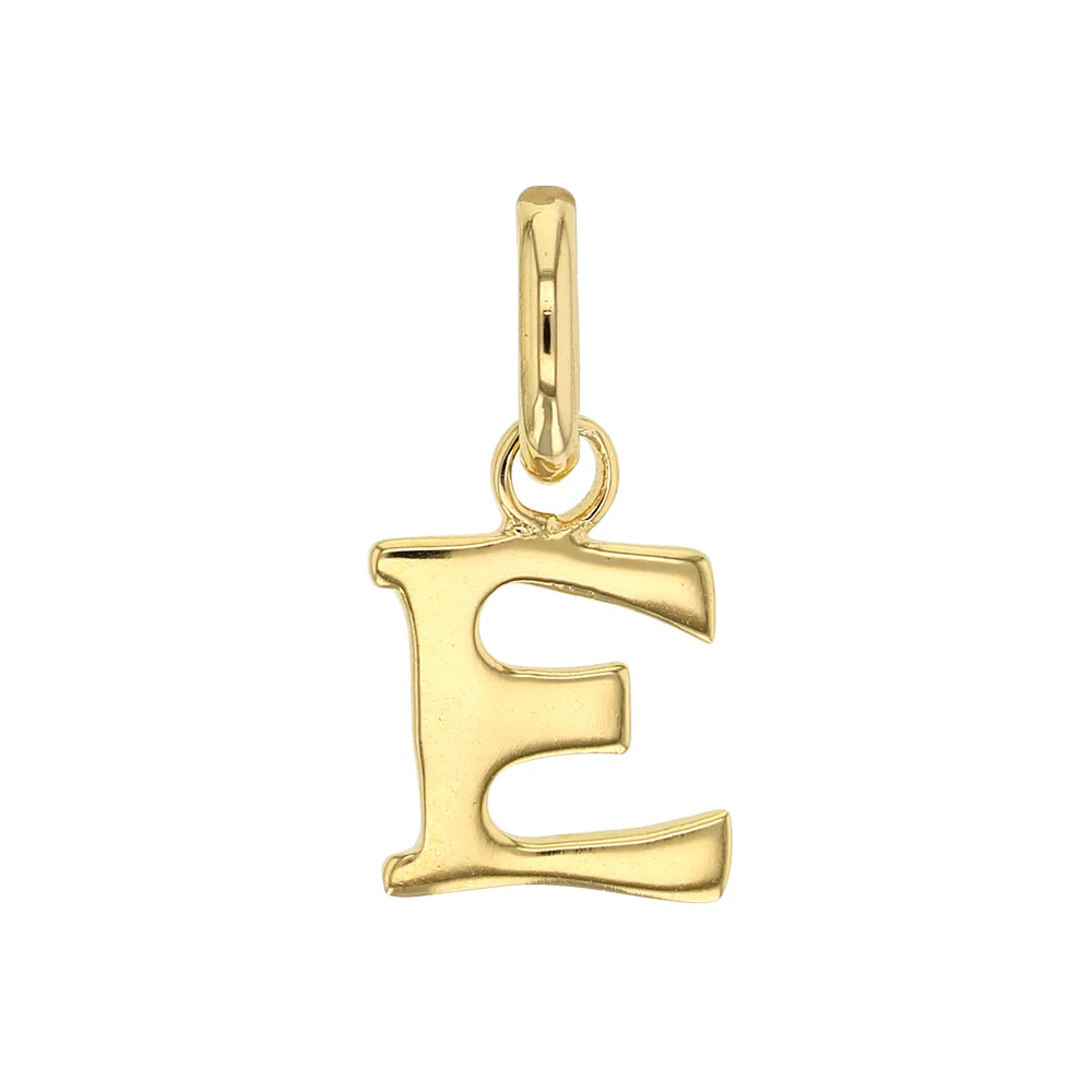 18ct Gold Plated Letter Pendant Necklace - Image 8