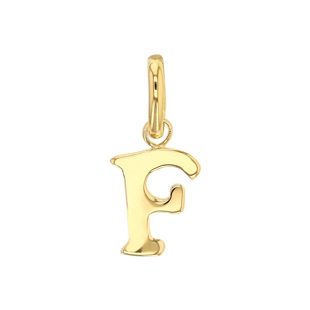 18ct Gold Plated Letter Pendant Necklace - Image 9