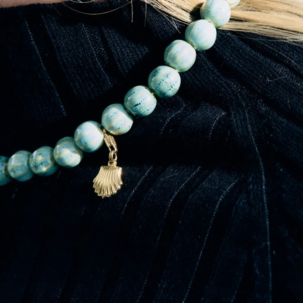 Gold Sea Shell Charm | Mini Capasanta | Palas - Image 3