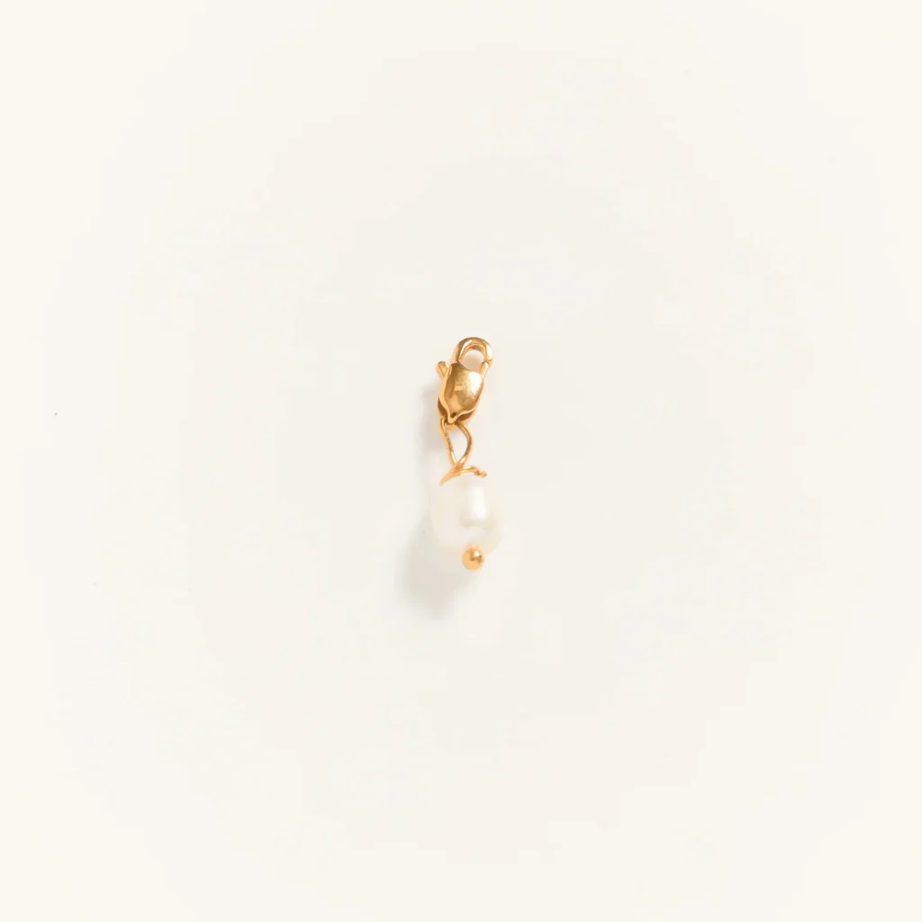 Gold Single Pearl Charm | Perola | Palas - Image 3