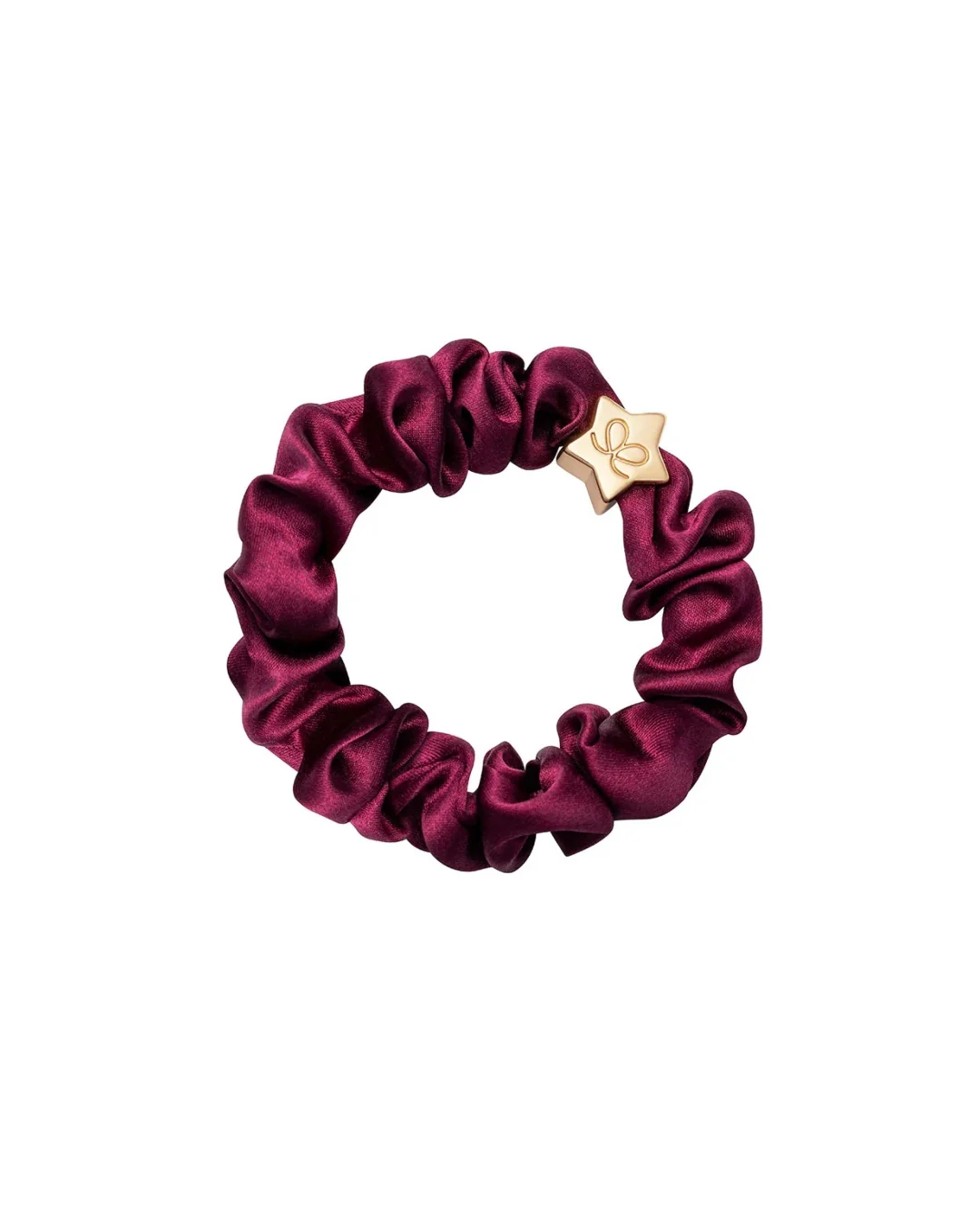 Gold Star Silk Scrunchie | byEloise - Image 3