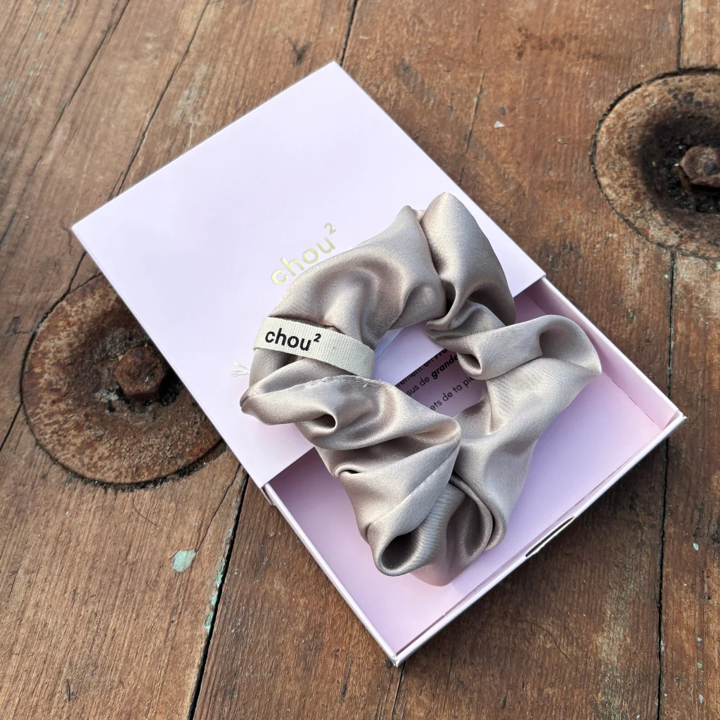 Hair Scrunchie | Champagne | Chou² - Image 5