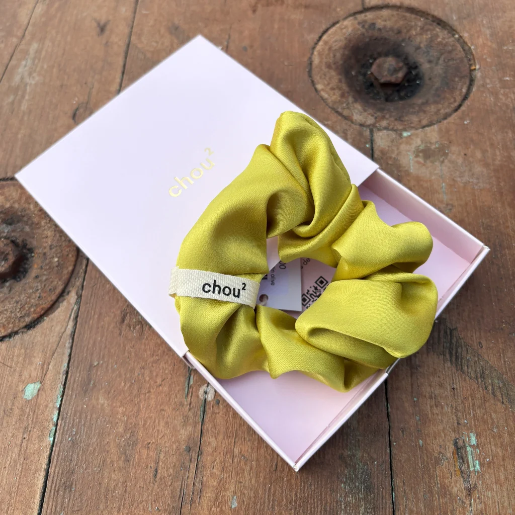 Hair Scrunchie | Olive | Chou² - Image 5