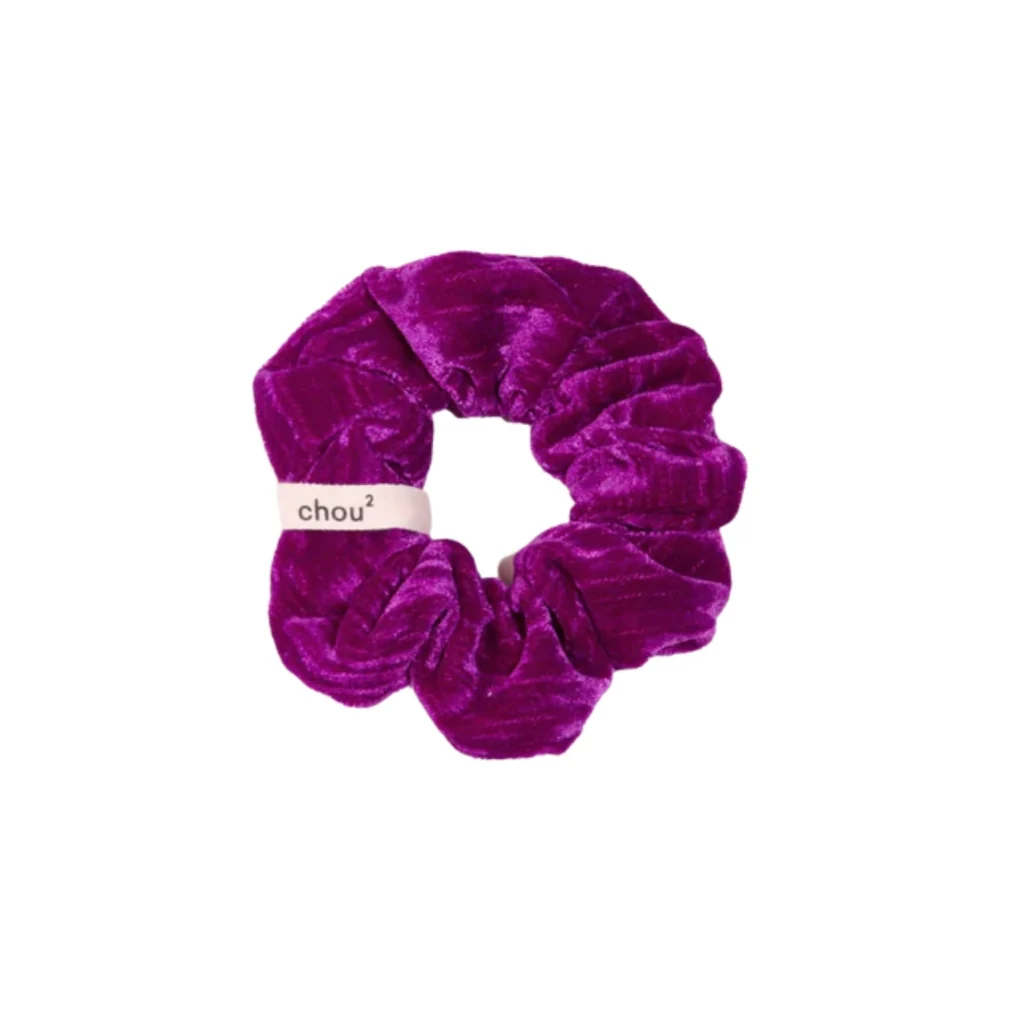 Hair Scrunchie | Purple Velvet | Chou²