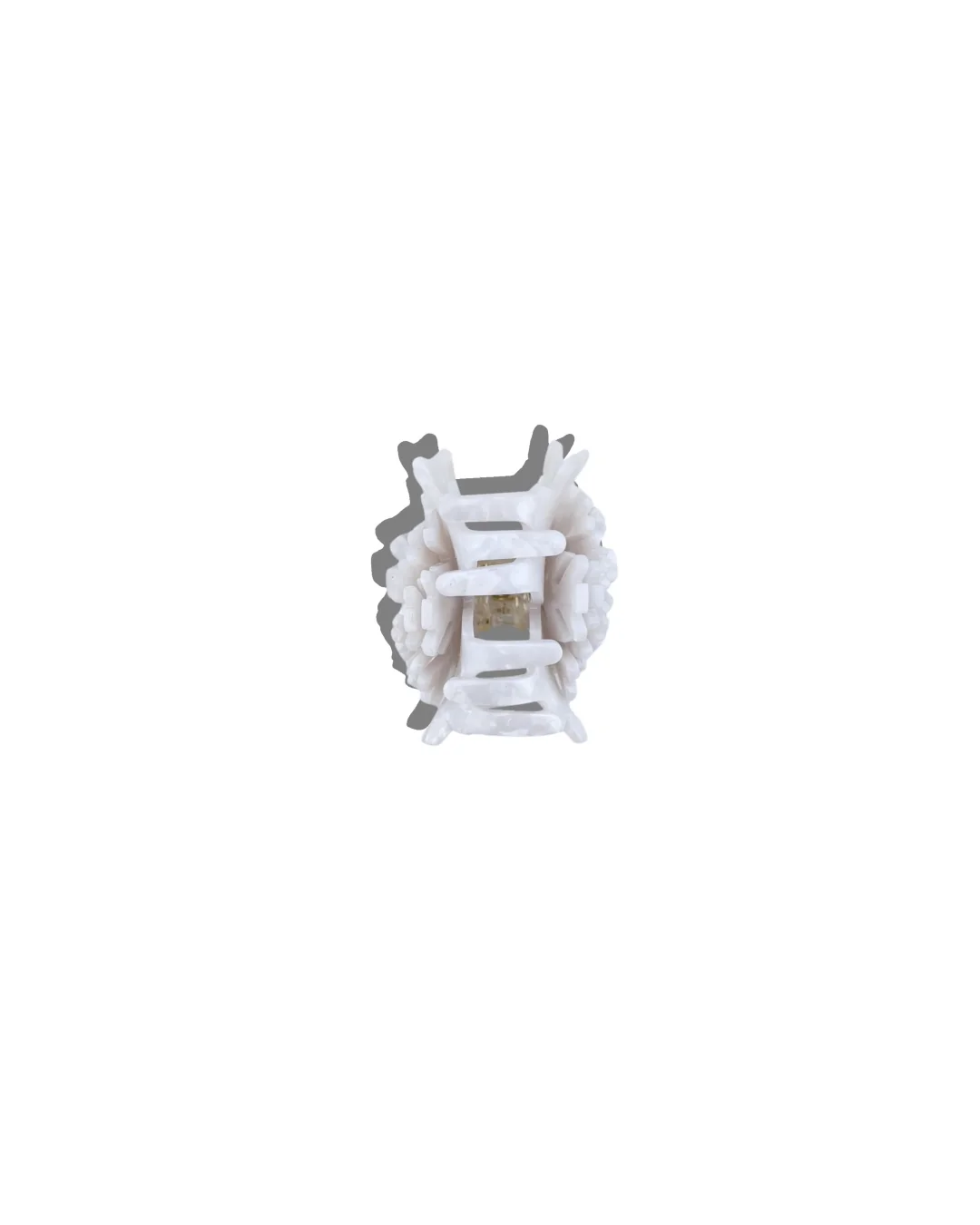 Hand-Painted Claw Hair Clip | Origami Snowflake | Solar Eclipse - Image 3