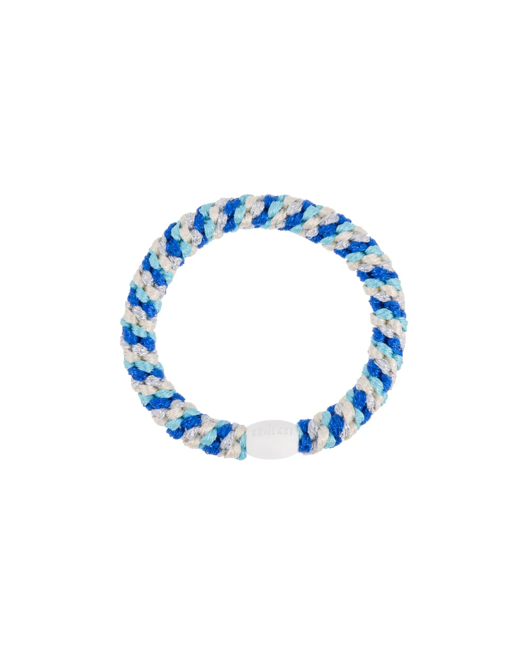 Kknekki Hair Tie | Mix | Electric Blue & Turquoise Glitter