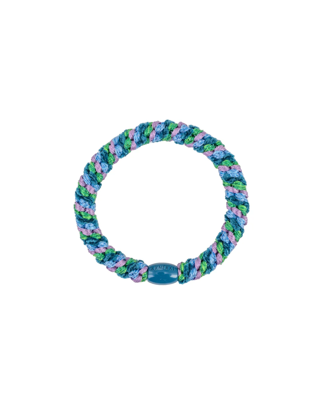 Kknekki Hair Tie | Mix | Green Petrol Velvet