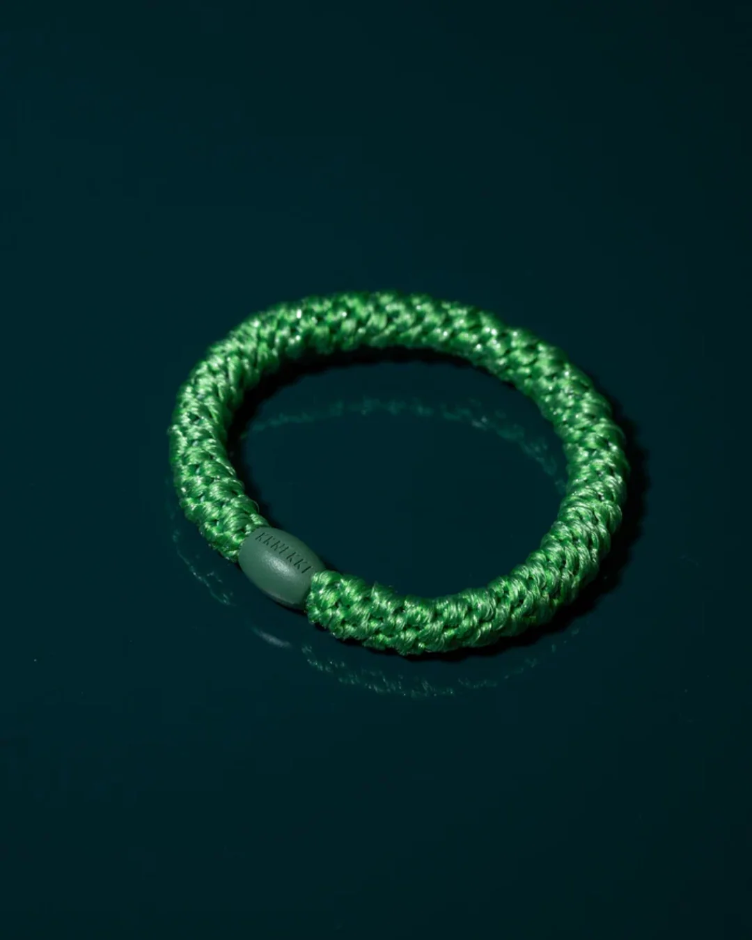 Kknekki Hair Tie | Glitter | Emerald Zest - Image 2