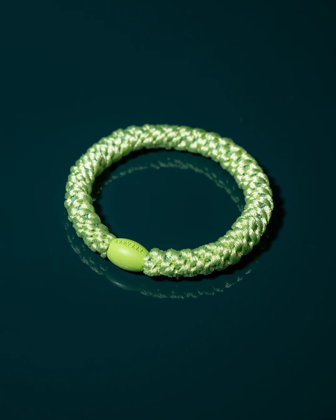 Kknekki Hair Tie | Plain | Lime Zest - Image 2