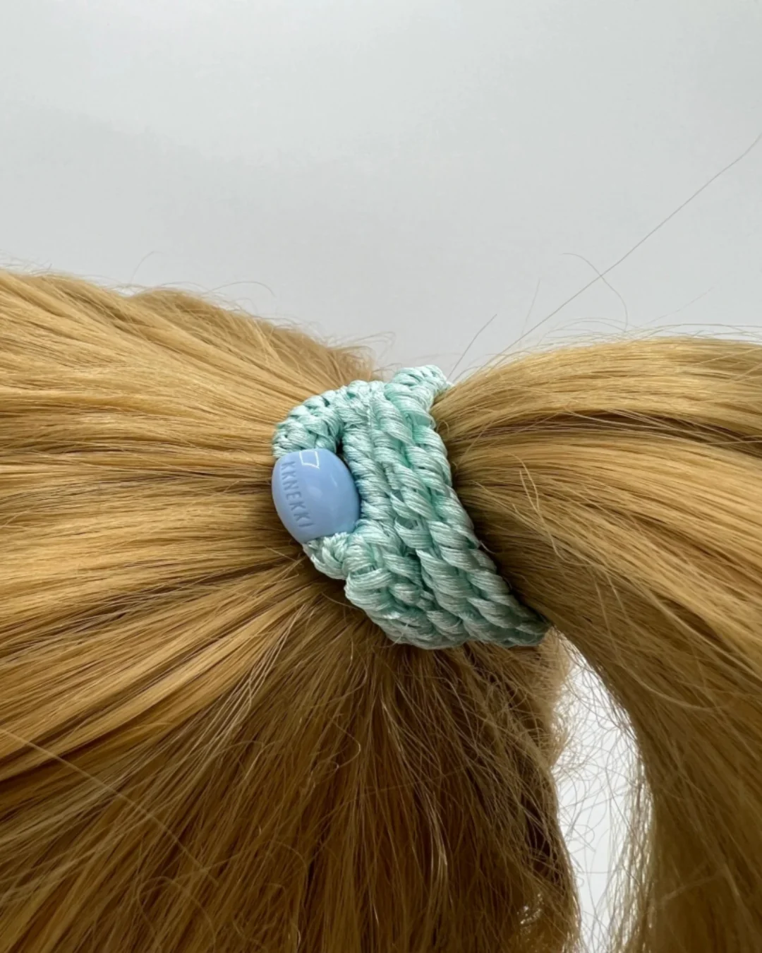 Kknekki Hair Tie | Plain | Peppermint - Image 2