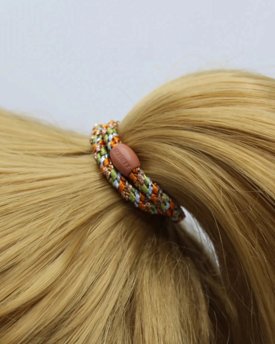 Kknekki Hair Tie | Slim Glitter | Pear & Burn - Image 3