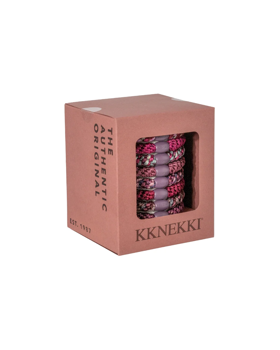 Kknekki Hair Ties | Plum Edition | 8 Hair Ties - Image 4