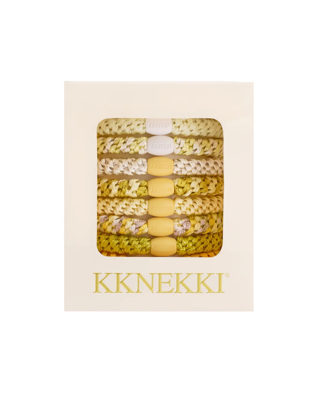 Kknekki Hair Ties | Butter Edition | 8 Hair Ties