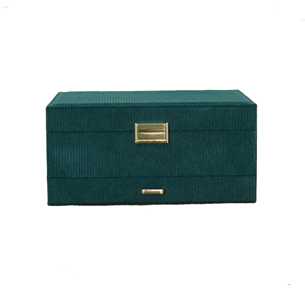 Large Jewellery Box | Denise | Corduroy | Maison Scarlett