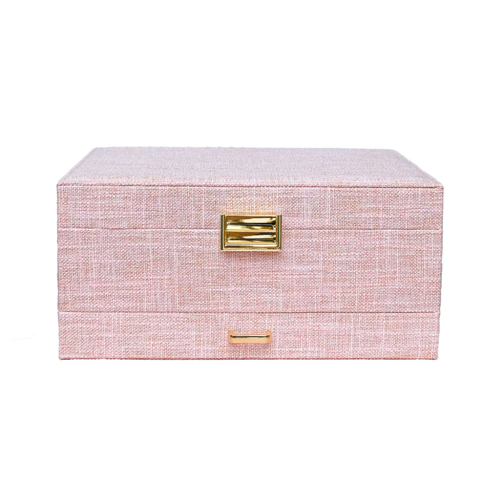 Large Jewellery Box | Denise | Linen | Maison Scarlett - Image 8
