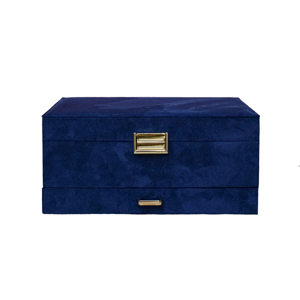 Large Jewellery Box | Denise | Velvet | Maison Scarlett - Image 6
