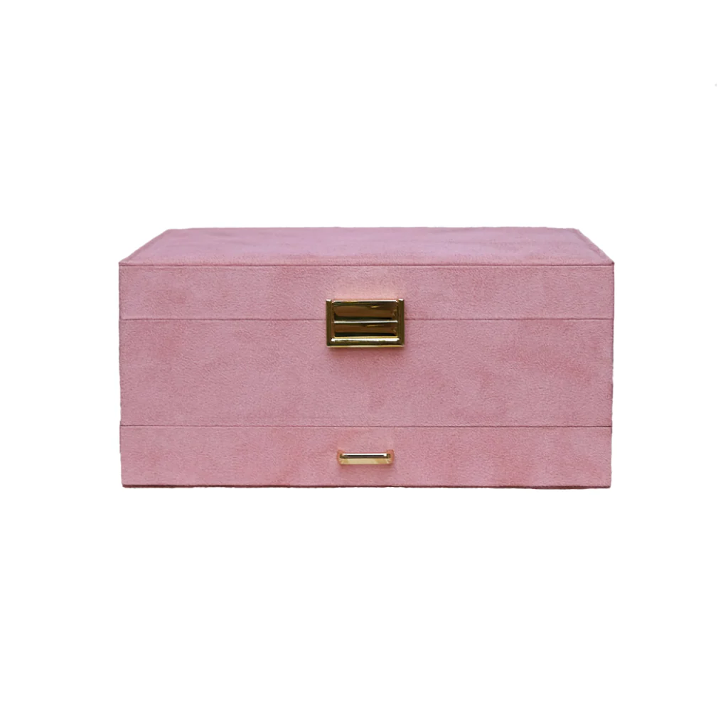 Large Jewellery Box | Denise | Velvet | Maison Scarlett - Image 9