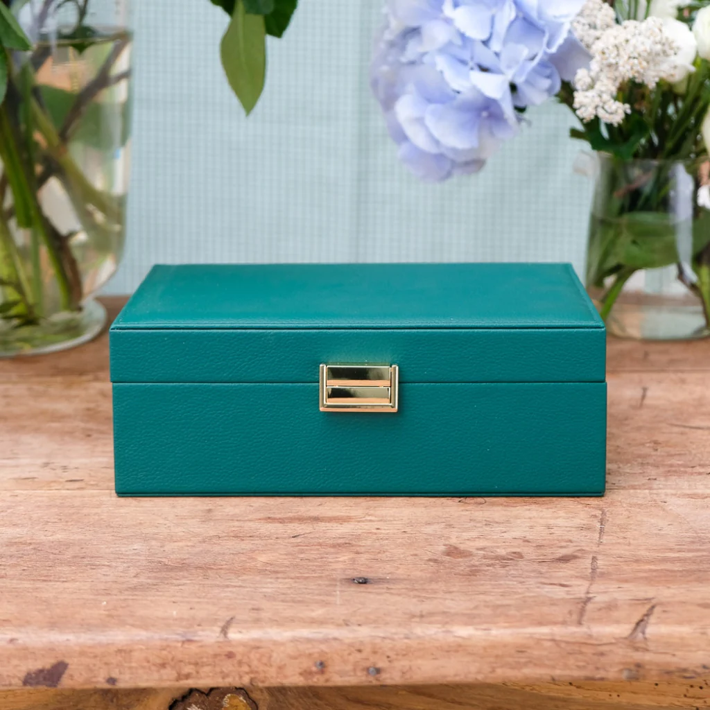 Large Rectangle Jewellery Box | Louise | Faux Leather | Maison Scarlett - Image 4