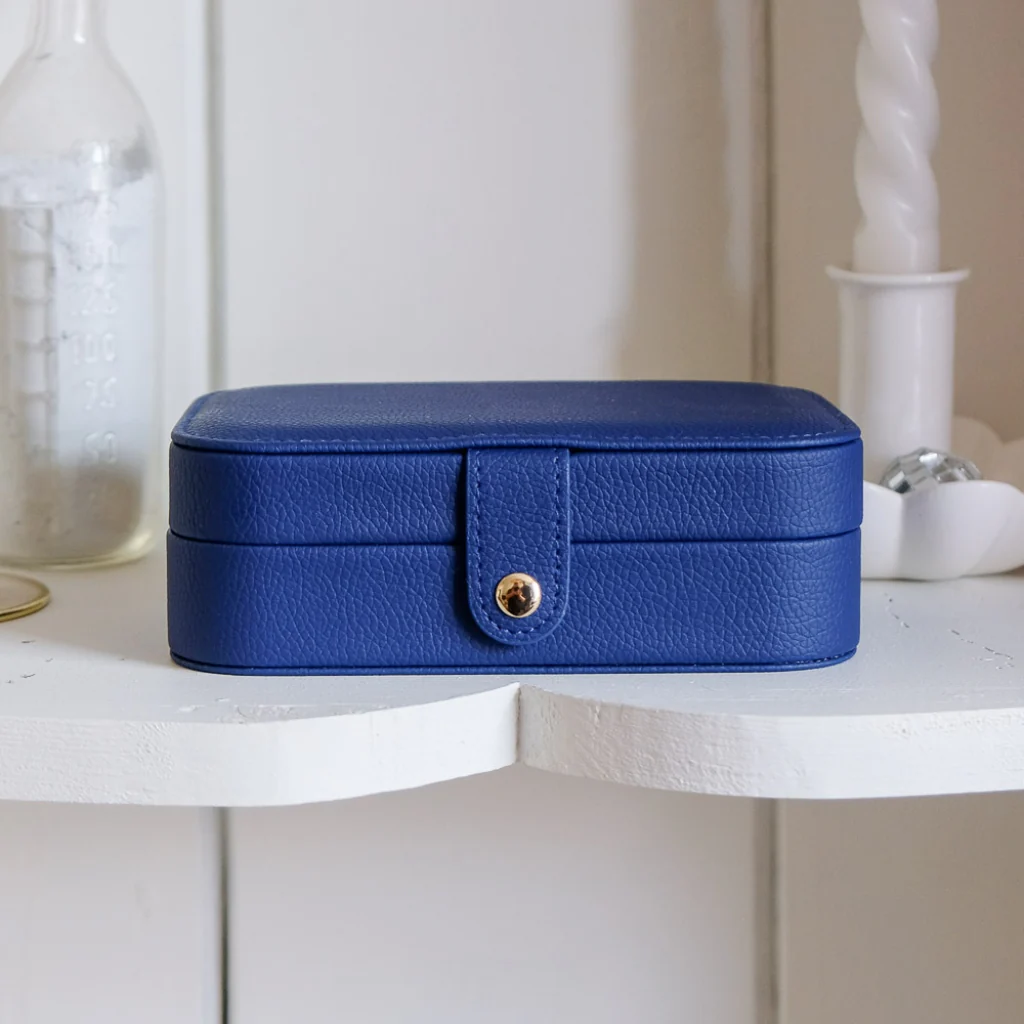 Rectangle Travel Jewellery Box | Brigitte | Faux Leather | Maison Scarlett - Image 12