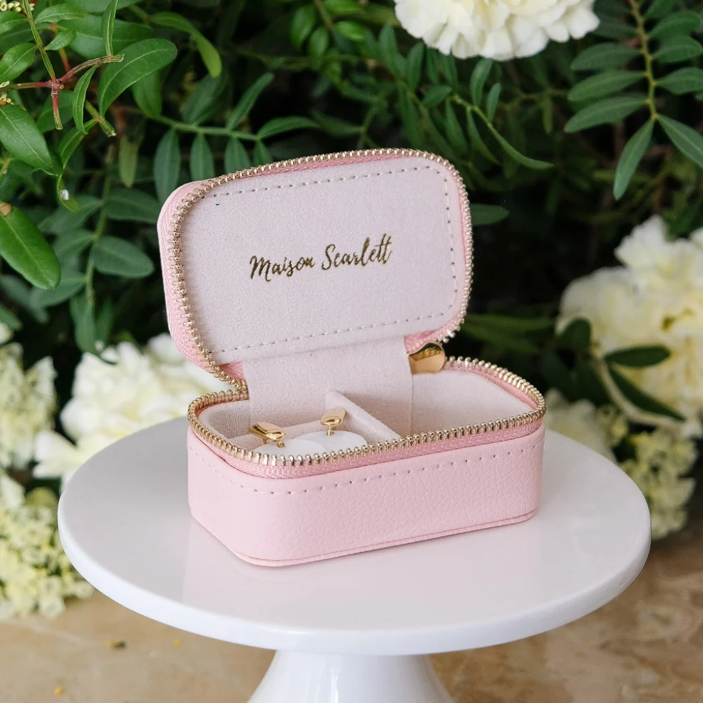 Mini Jewellery Travel Case | Marie | Faux Leather | Maison Scarlett - Image 19