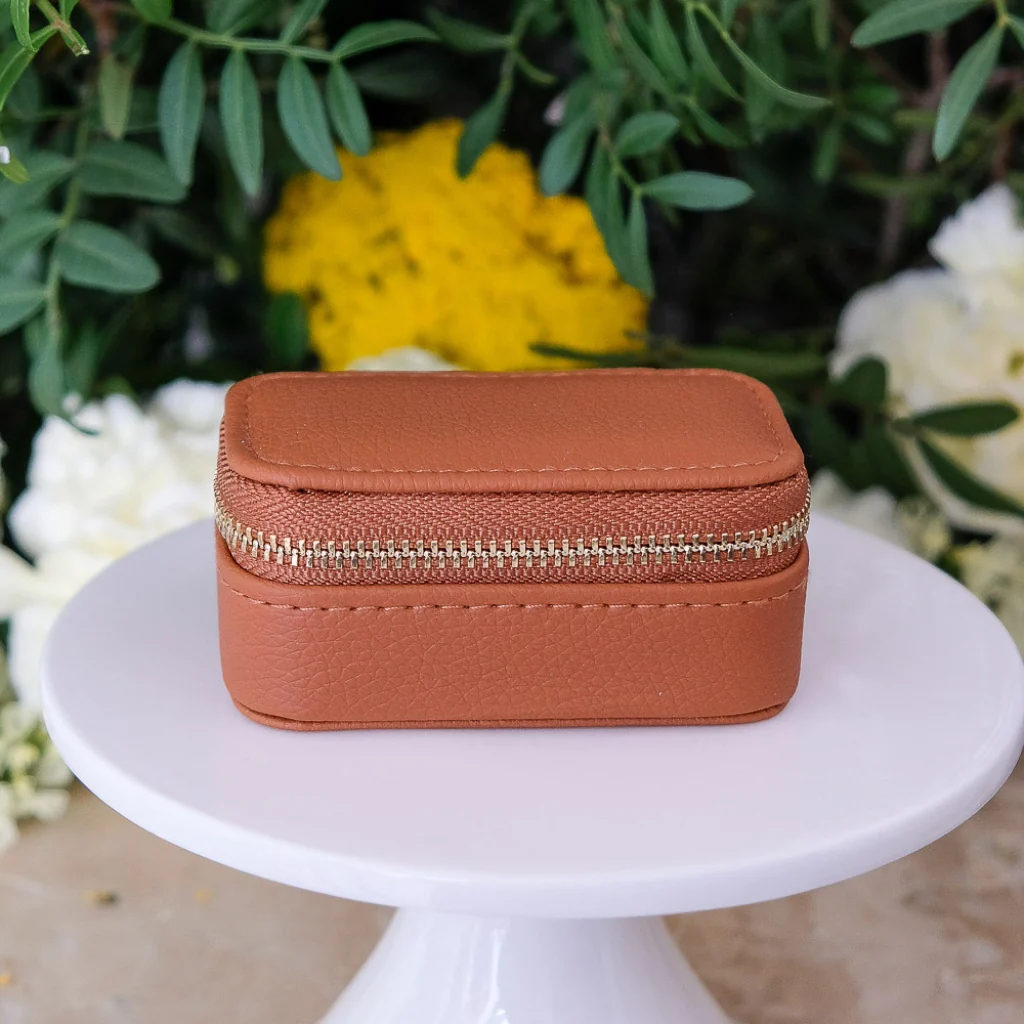 Mini Jewellery Travel Case | Marie | Faux Leather | Maison Scarlett - Image 6