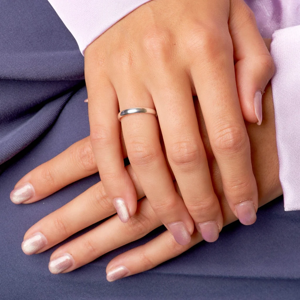 Sterling Silver Classic Band Ring | Naxos - Image 4